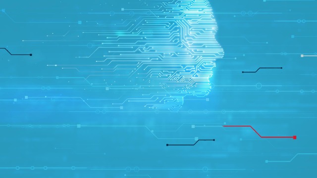 Abstract artificial intelligence head