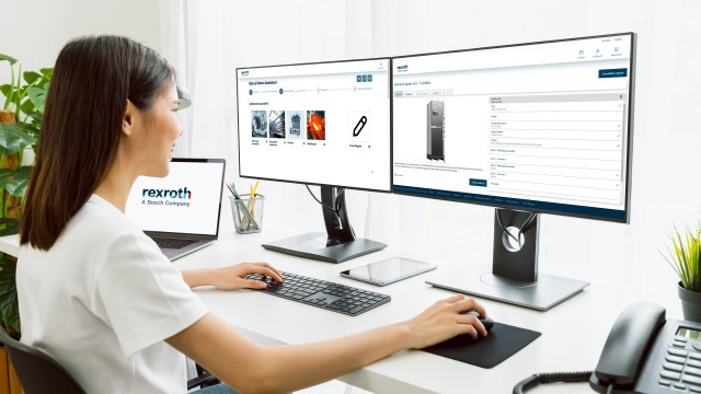 Use of Industrial Hydraulics selection guides from Bosch Rexroth to get the right product